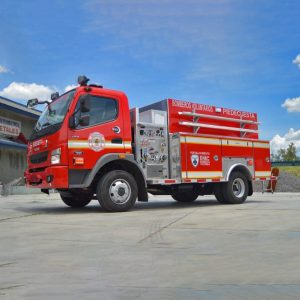 Vehículo Bomberos Motobombas Cisterna