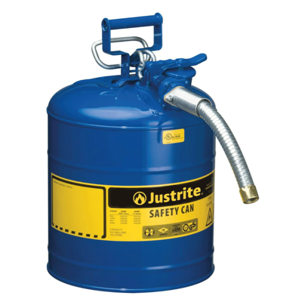 Bote De Seguridad De Acero Para Productos Inflamables Manguera De Metal De 5 Galones - Imagen 5