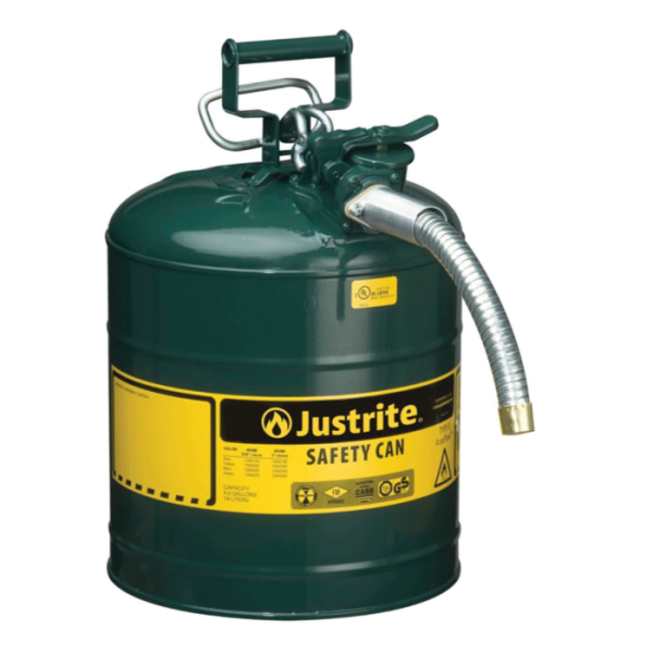 Bote De Seguridad De Acero Para Productos Inflamables Manguera De Metal De 5 Galones - Imagen 6
