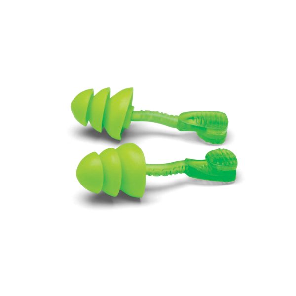 Glide® Trio Tapones Reutilizables Twist-In – NRR 27DB - Imagen 3