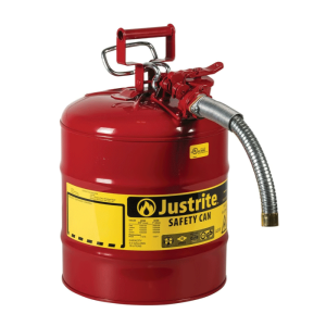 Bote De Seguridad De Acero Para Productos Inflamables Manguera De Metal De 5 Galones