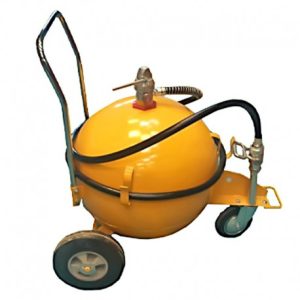 Extintor Polvo Químico Seco Clase BC - Carretilla 150 LB