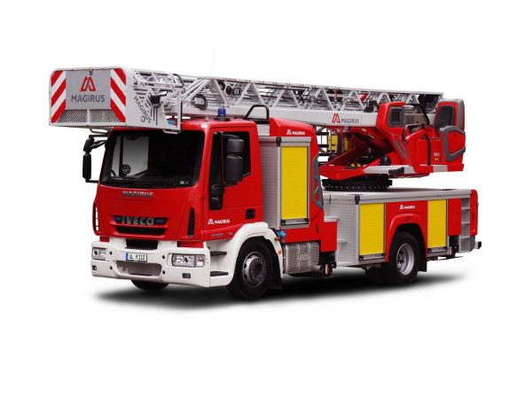 Vehículo Bomberos Escalera Giratoria